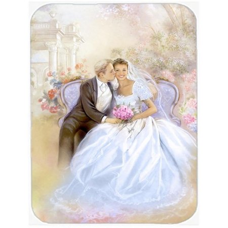 SKILLEDPOWER Wedding Couple Kiss Mouse Pad; Hot Pad or Trivet SK720242